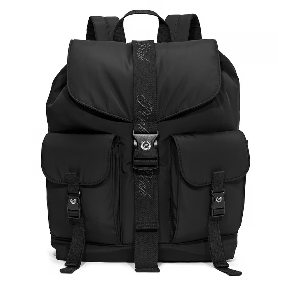 NWT PINK VICTORIAS SECRET NYLON CARGO BACKPACK